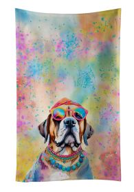 Mastiff Hippie Dawg Kitchen Towel Dish Cloths Guest Hand Towel Decorative Bathroom Towel for Face,Tea, Dishcloth, Kitchen and Bath