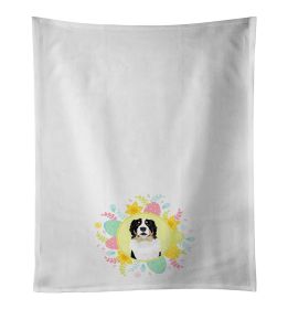 NEW Bernese Mountain Dog #2 Easter Kitchen Towel Set of 2 White Dish Towels Decorative Bathroom Hand towel for Hand, Face, Hair, Yoga, Tea, Dishc